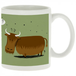 Mug blanc Viking (Gondrax,Animaux,Humour)