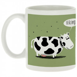 Mug blanc Viking (Gondrax,Animaux,Humour)