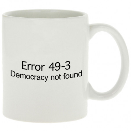 Mug "Error 49-3"