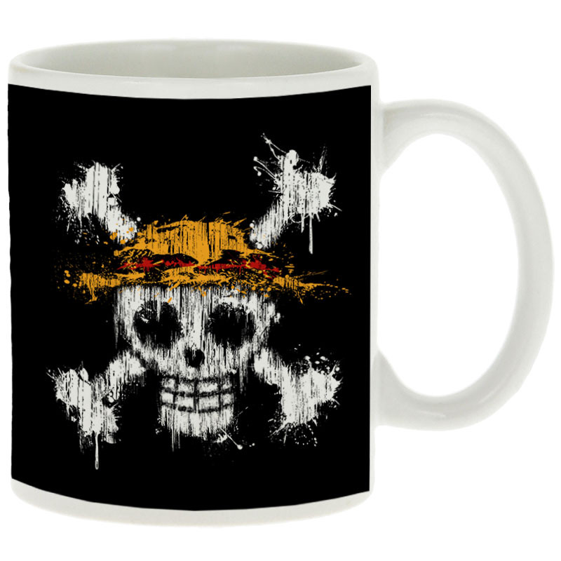Mug blanc One Skull (Le Duc,Têtes de morts,Jeux Vidéo / Geek,Manga Kawaï japan,Détournements)