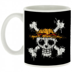Mug blanc One Skull (Le Duc,Têtes de morts,Jeux Vidéo / Geek,Manga Kawaï japan,Détournements)
