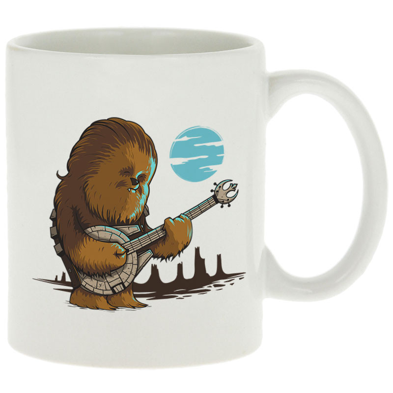 Mug blanc Chewbacca Blues (Le Duc,Films/Séries,Star Wars)
