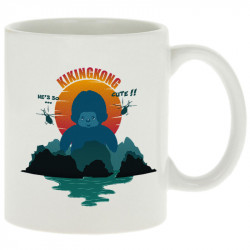 Mug blanc Kiking Kong (Ptit Mytho,Animaux,Films/Séries)