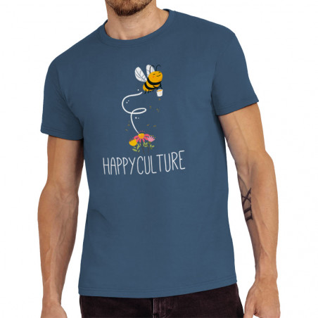 T-shirt homme "Happyculture"
