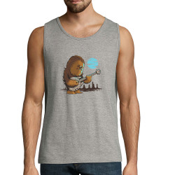 Débardeur homme gris chiné Chewbacca Blues (Le Duc,Films/Séries,Star Wars)