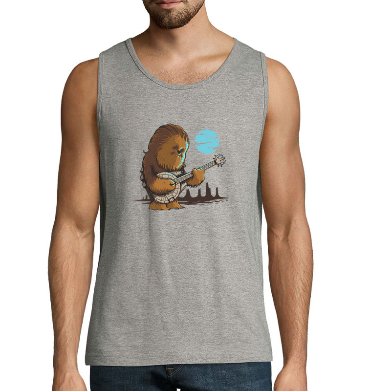 Débardeur homme gris chiné Chewbacca Blues (Le Duc,Films/Séries,Star Wars)