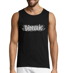 Débardeur homme noir Wire Lettering (Diabolik)