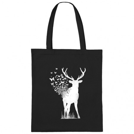 Sac shopping en toile "Deer...