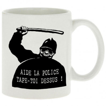 Mug "Aide la police"