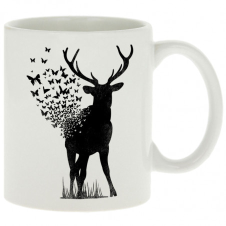 Mug "Deer Butterfly"