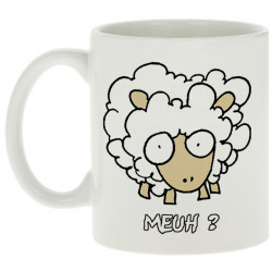 Mug blanc Meuh (Animaux)