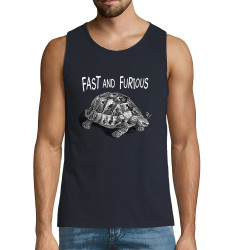 Débardeur homme bleu marine Fast and furious 3 (Gondrax,Les Bébêtes,Animaux,Humour)