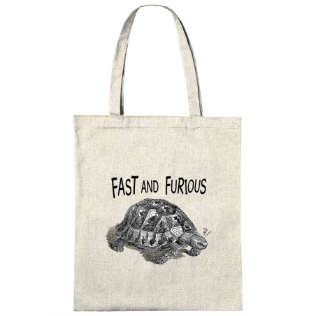 Sac shopping en toile "Fast...