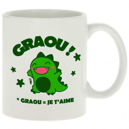 Mug "Graou Je t'aime"