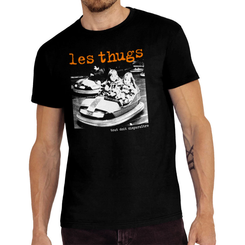 Tee-shirt homme noir Les Thugs - Tout doit disparaître (Les Thugs)