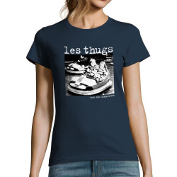 T-shirt femme bleu marine Les Thugs - Tout doit disparaître (Les Thugs)