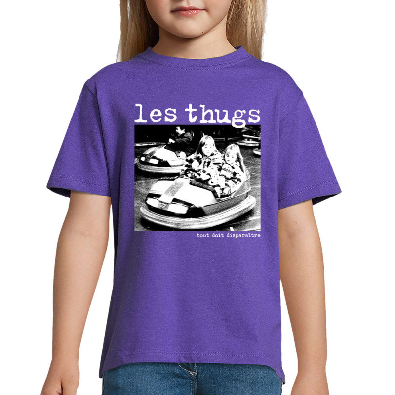 T-shirt enfant violet foncé Les Thugs - Tout doit disparaître (Les Thugs)
