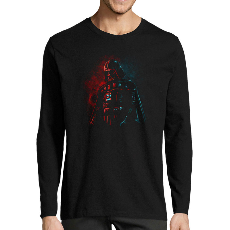 T-shirt homme manches longues noir Dark Vador (Le Duc,Films/Séries,Star Wars)