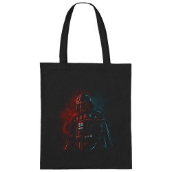 Sac shopping en toile noir Dark Vador (Le Duc,Films/Séries,Star Wars)