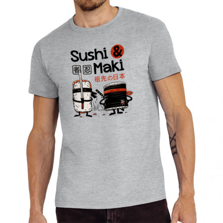 T-shirt homme "Sushi et Maki"