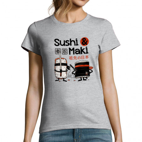 T-shirt femme "Sushi et Maki"