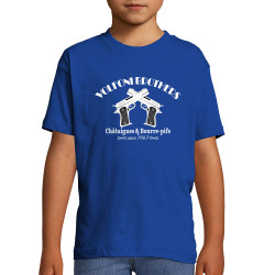 T-shirt enfant bleu royal Volfoni Brothers (Andy,Films/Séries,Les Tontons Flingueurs)
