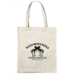 Sac shopping en toile naturel Volfoni Brothers (Andy,Films/Séries,Les Tontons Flingueurs)