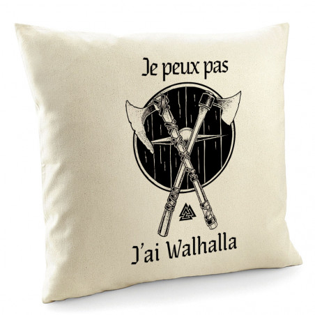 Coussin "J'ai Walhalla"