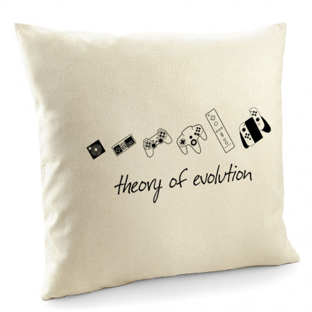Coussin "Theory of Evolution"