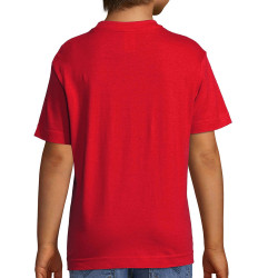 T-shirt enfant rouge Personnalisation (Divers)