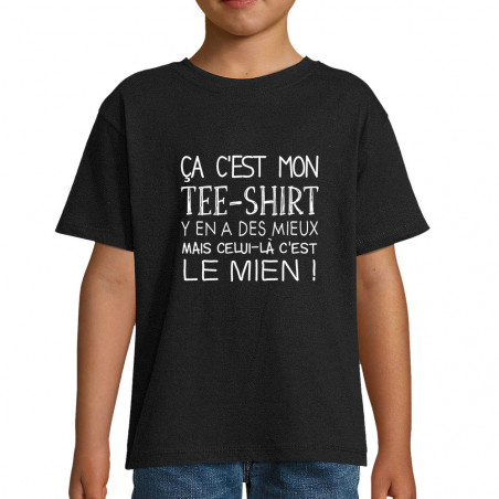 T-shirt enfant "Ca c'est...