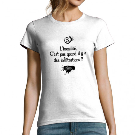 T-shirt femme "L'humilité"