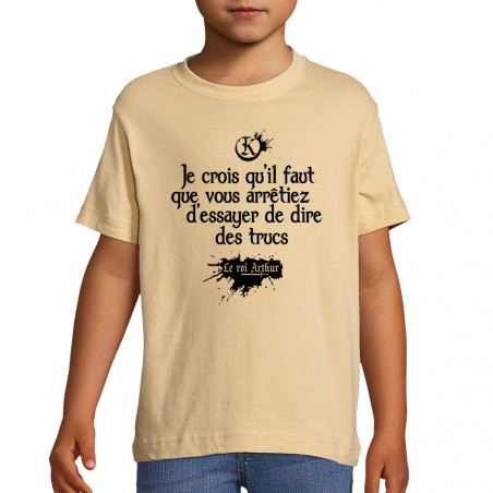 T-shirt enfant "Dire des...