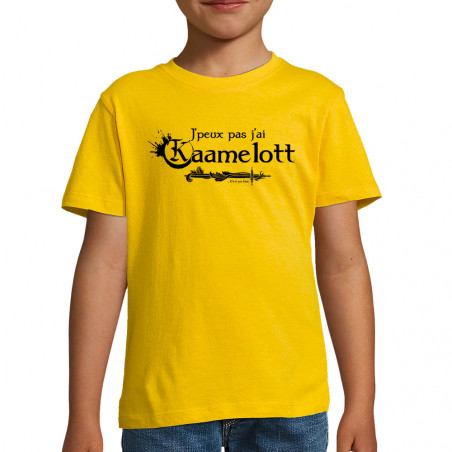 T-shirt enfant "J'peux pas...