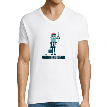 T-shirt homme col V "The...