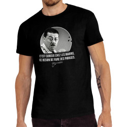 Tee-shirt homme noir Les marins (Gondrax,Films/Séries,Les Tontons Flingueurs)