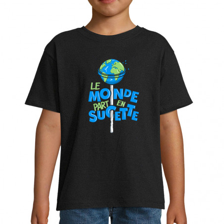 T-shirt enfant "Le monde...