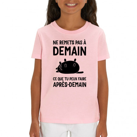 T-shirt enfant coton bio...