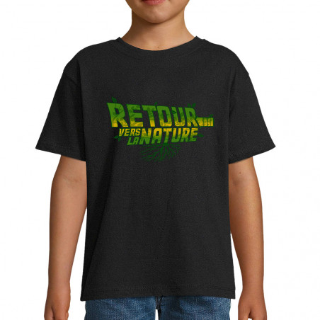 T-shirt enfant "Retour vers...