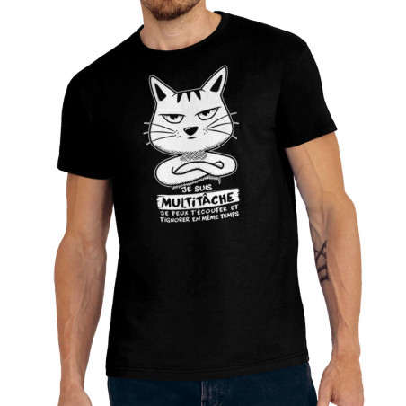 Tee-shirt homme "Chat...