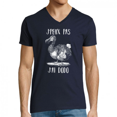 T-shirt homme col V "J'ai...