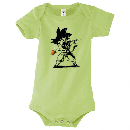Body bébé vert pomme Dragon Ball Revolution (Films/Séries,Manga Kawaï japan,Détournements)