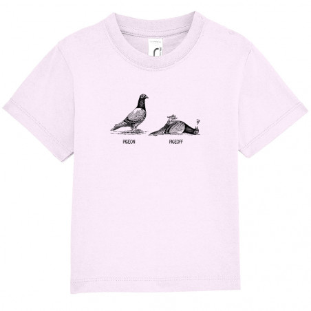 T-shirt bébé "Pigeon Pigeoff"