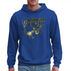 Sweat homme à capuche bleu royal Washington Dead Cats - Dead Cats Band (Washington Dead Cats)