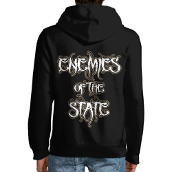 Sweat homme à capuche noir Black Bomb A - Enemies Of The State (Black Bomb A)