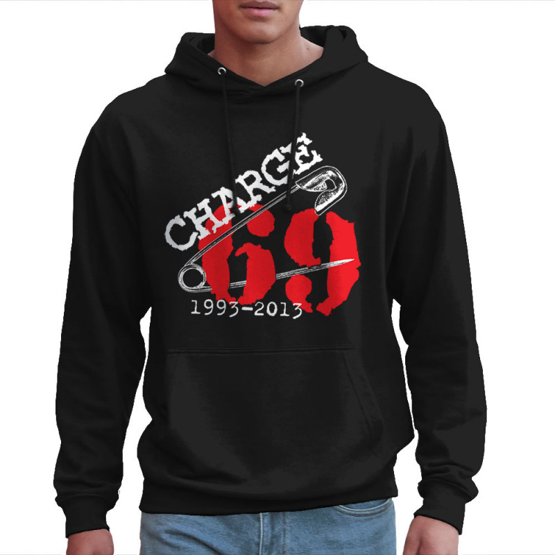 Sweat homme à capuche noir Charge 69 - 1993-2013 (Charge 69)