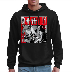 Sweat homme à capuche noir Parabellum Gratuit (Parabellum)