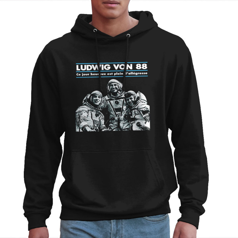 Sweat homme à capuche noir Ludwig Von 88 - Ce jour heureux (Ludwig Von 88)