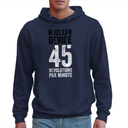 Sweat homme à capuche  Nuclear Device - 45 révolutions (Nuclear Device)