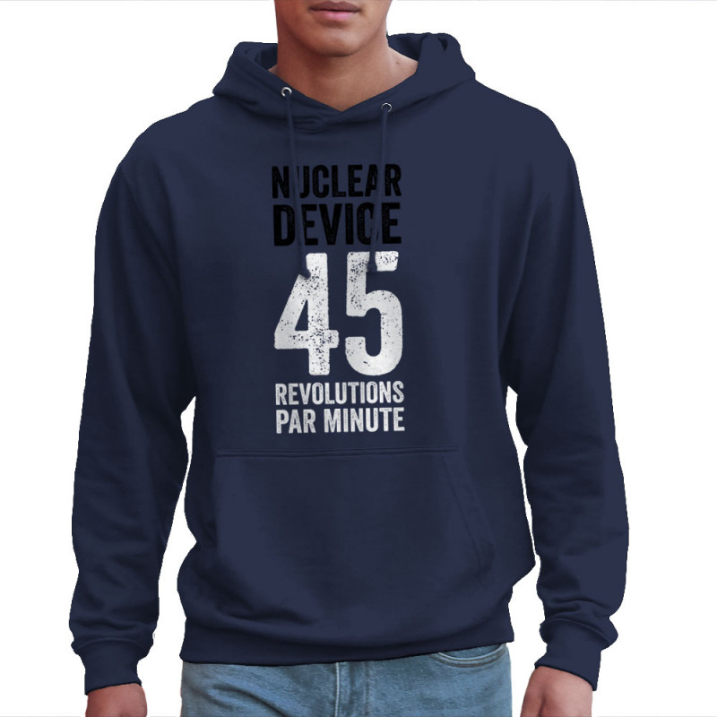 Sweat homme à capuche  Nuclear Device - 45 révolutions (Nuclear Device)